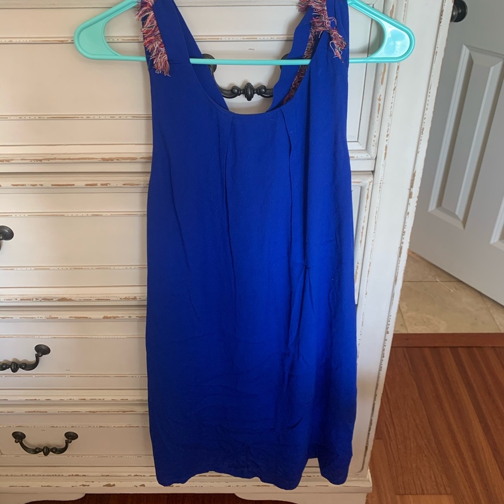 Blue dress